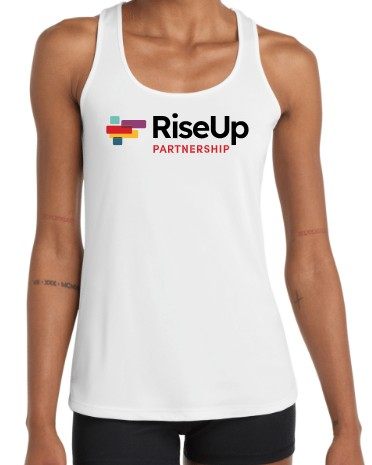 RiseUp Partnership Women's Racerback Tank - Image 4