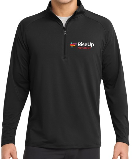 RiseUp Partnership 1/4 Zip Pull Over - Image 4