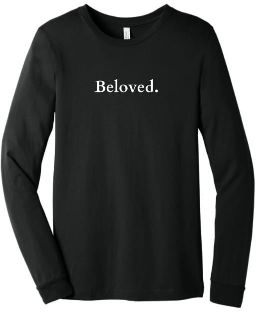 First Covenant Church Long Sleeve Tee with "Beloved" design - Image 2