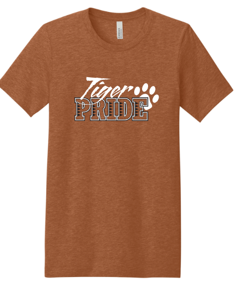 Tiger Pride Blend T-shirt - Lincoln - Image 3