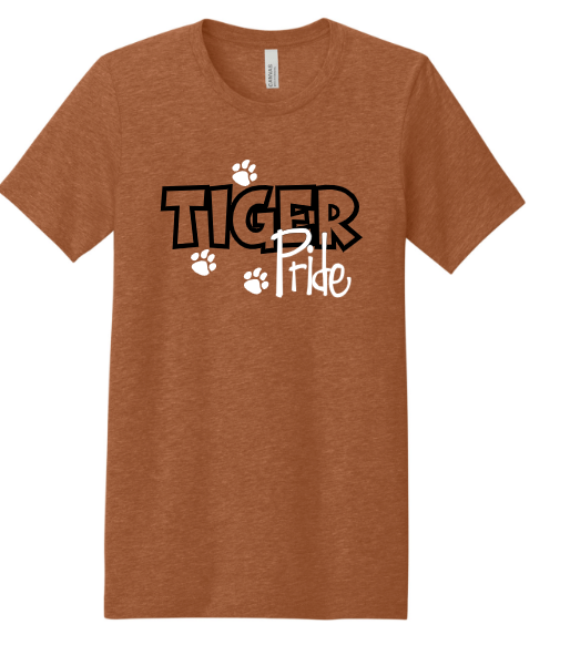 Tiger Pride Blend T-shirt - Bluff View - Image 4