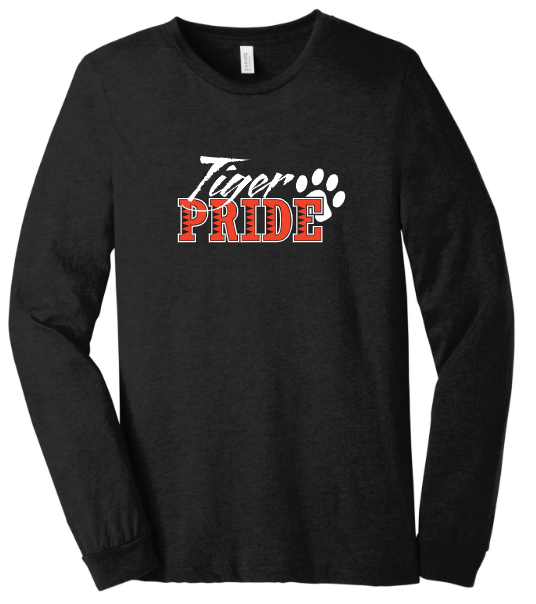 Tiger Pride Blend Long Sleeve Tee - Lincoln - Image 3