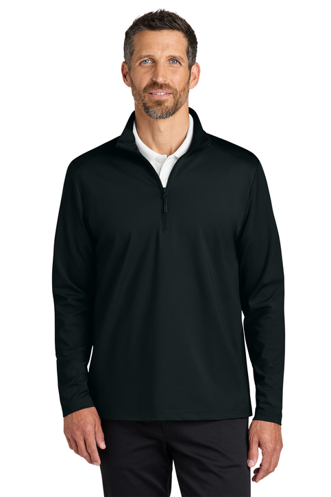 Tiger Pride Adult C-FREE® Double Knit 1/4-Zip - Image 4