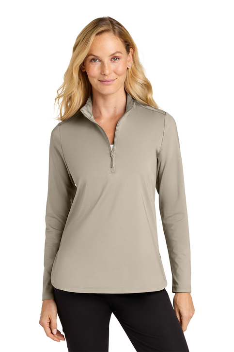 Tiger Pride Women's C-FREE® Double Knit 1/4-Zip