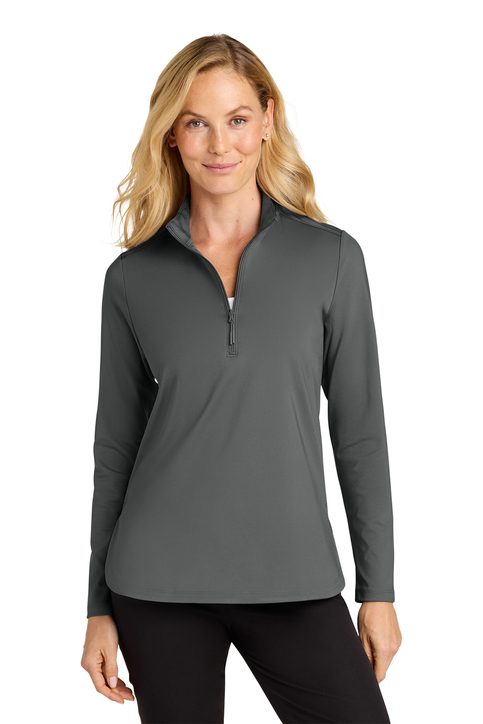 Tiger Pride Women's C-FREE® Double Knit 1/4-Zip - Image 3