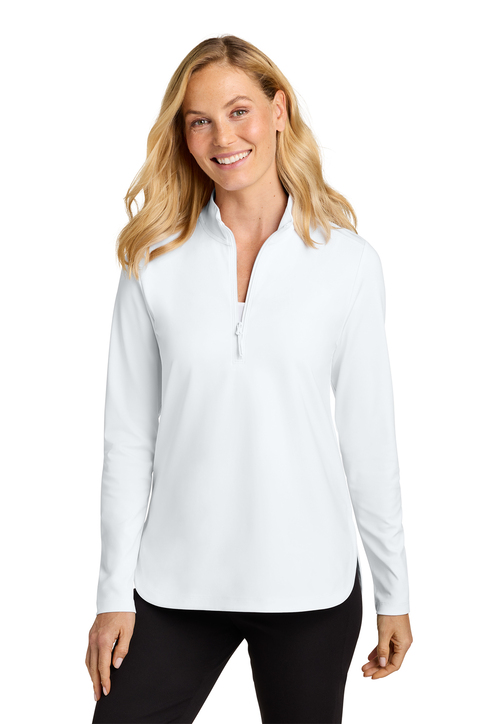 Tiger Pride Women's C-FREE® Double Knit 1/4-Zip - Image 2