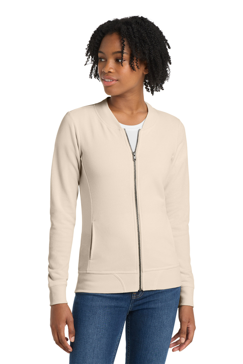 Tiger Pride Women's Lightweight French Terry Bomber