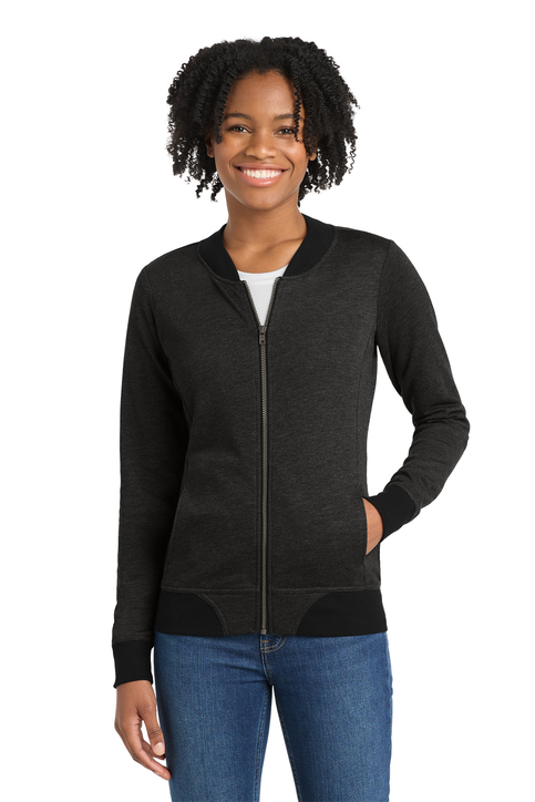 Tiger Pride Women's Lightweight French Terry Bomber - Image 2