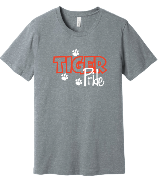 Tiger Pride Blend T-shirt - Bluff View - Image 6