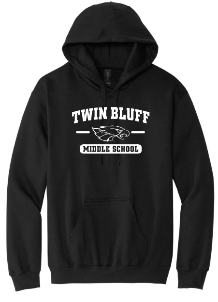 Twin Bluff Middle School Softstyle Hooded Sweatshirt - Image 6
