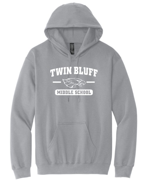 Twin Bluff Middle School Softstyle Hooded Sweatshirt - Image 5