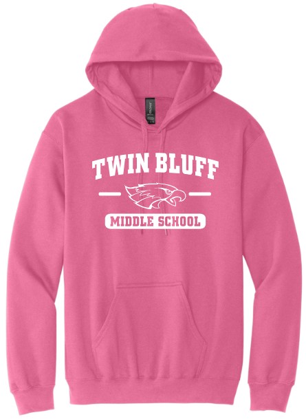 Twin Bluff Middle School Softstyle Hooded Sweatshirt - Image 7