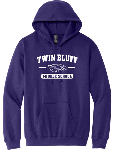 Twin Bluff Middle School Softstyle Hooded Sweatshirt